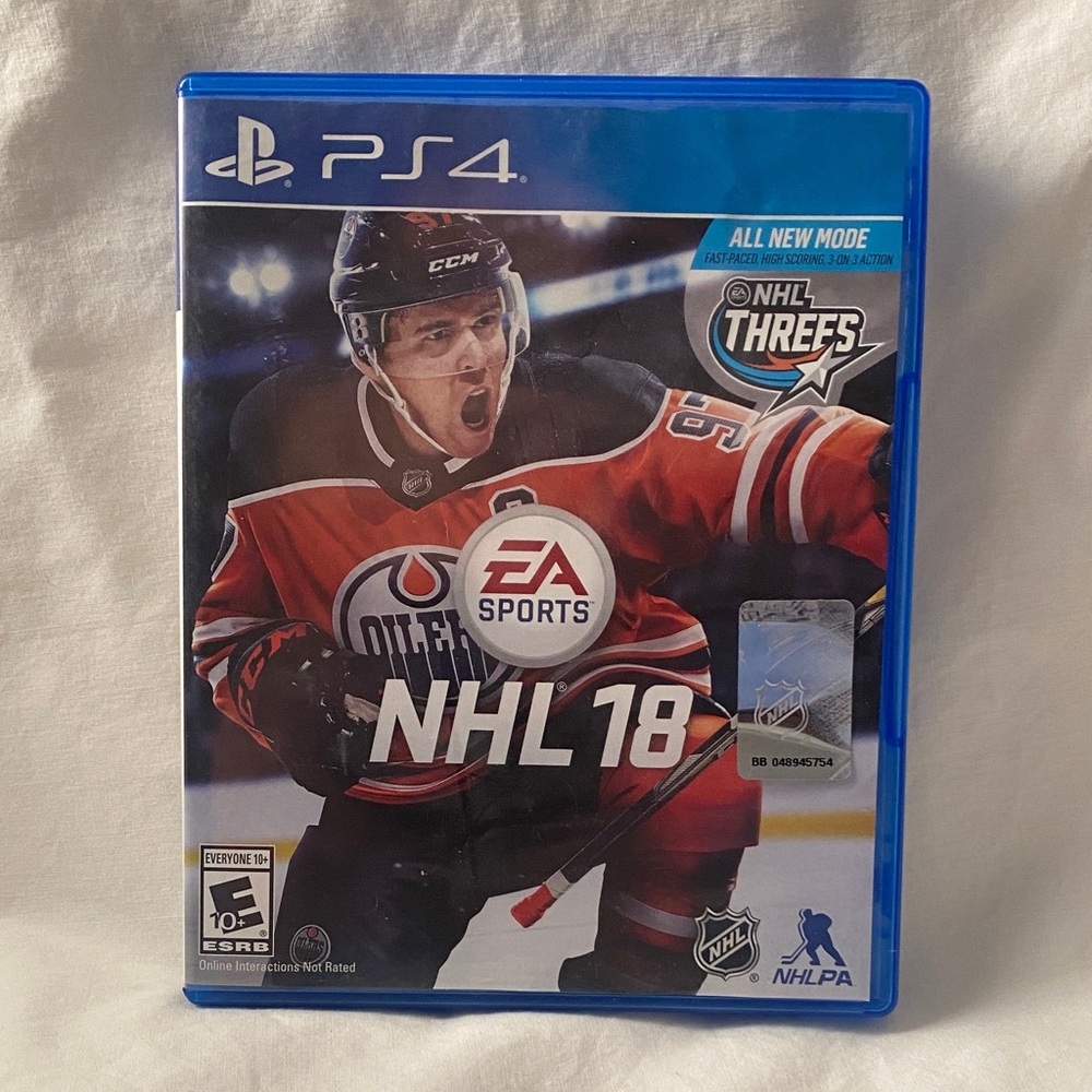 NHL 18 for PS4  (BIN 5)
